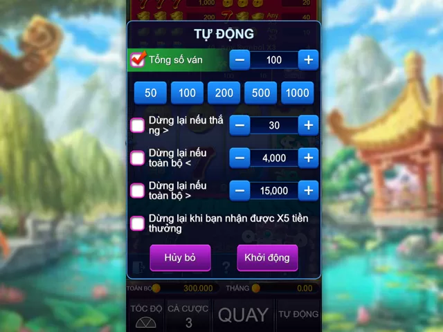 Chế Độ Tự Động Có Thể Cài Đặt Linh Hoạt Của Game