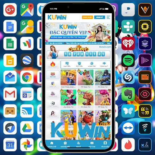 Giao Diện App KUWIN Giống Bản Web Di Động