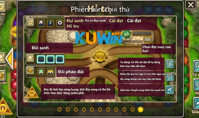 Các Phần Giao Diện Game